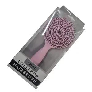 원형쿠션 브러쉬 헤어용품 쿠션브러쉬 볼드형 손잡이 볼드형손잡이