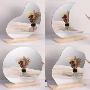 [셀러에이드]감성 거울 아크릴거울 반달 라바 원형 구름 거울 M111