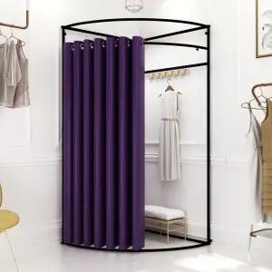 이동식 피팅룸 커튼 가림막 간이 원형 탈의실 옷가게탈의실