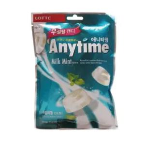 애니타임 껌 간식 사탕 롯데 92g 탕비 식사