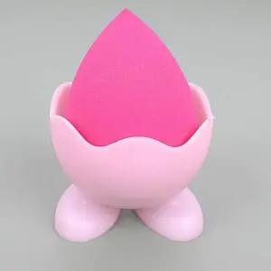 실리콘 퍼프 퍼프받침대 케이스 똥퍼프