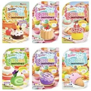 상상클레이 FXB396E6 NEW 디저트만들기 (6개)