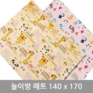 충무 양면 놀이방 매트 140x170 거실 아기 캐릭터 바닥 PVC 어린이집 동물 예쁜