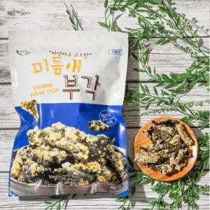 미듬애 부각 대용량 (다시마 150g)술안주 맥주 호프 맛있는 간식 후식 디저트 바삭한 전통과자