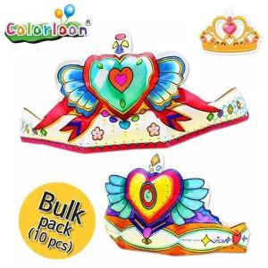 컬러룬 JKA282Y0 왕관 2종 10인