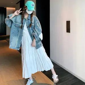 솔저스여자 데님 가을 코트 OPH3