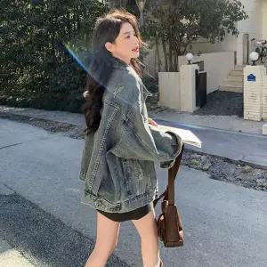 솔저스여자 데님 가을 코트 OPH3