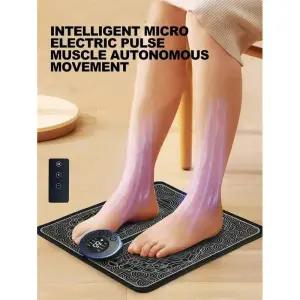 발마사지기 안마기 Ems 발 마사지 패드 충전식 전기 신경근 자극기 펄스 자동