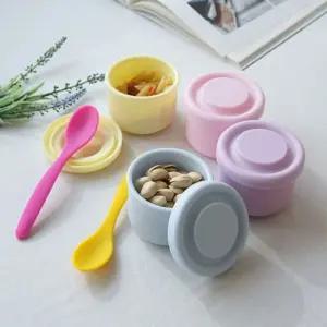 베베 실리콘 이유식 용기그릇 식기 식볼 아기