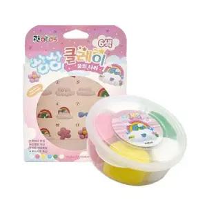 꿈의나라 LZS978B0 상상 클레이 6색 X2개 (랜덤) 점토 미술놀이