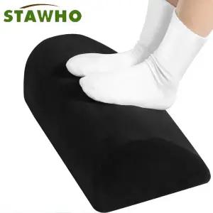 발마사지기 안마기 세탁 커버 언더 데스크 폼 발 받침대 의자 가정 사무실용 1개