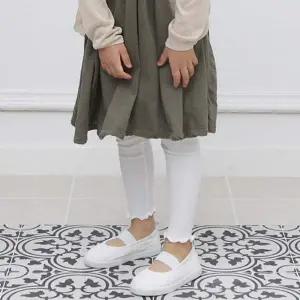 다양한 KKE990W0 상의와 매치하기 좋은 어린이 셔링 레깅스