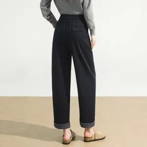 솔저스바지 여사친 캐주얼 가을 커프스 슬림 테이퍼드 허리밴딩 9부 OPH3