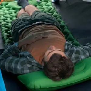 매트 휴대용 간이침대 캠핑 1인용 차박 쿠션 랍슨유통