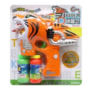 킹타이거 ZBI331Y3 자동 버블건 비누방울 놀이 비눗방울 총 버블건 비눗방울