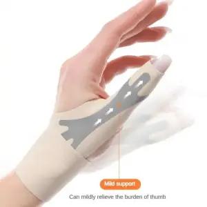 손가락고정 관절 보호대 1개 경량 엄지 힘줄 칼집 손목 치열 교정 압력 포장 방지 보호
