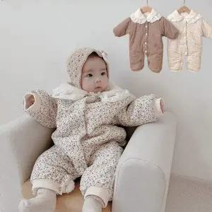 작은꽃레이스카라양털기아동 XLW724D3 우주복205013