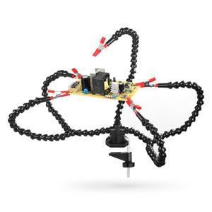 AC 돕는 솔더 테이블 공예 바이스 번째 도구 PCB 보석 클램프 홀더 납땜 수리 스탠드