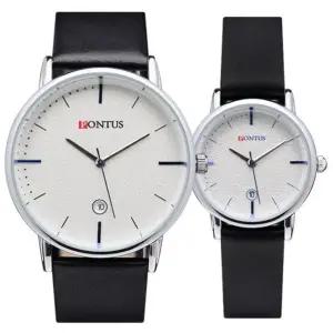 P 커플시계 손목시계 가죽시계 MO-1026F