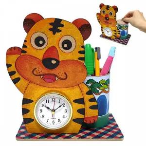 TBZ IDS519Y5 만들기대장-호랑이 시계 연필통 만들기