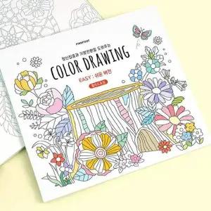 핑크풋 ASI925Y3 드로잉북 그림 색칠 일러스트 미술 놀이