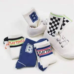 유아아동양말 UMM711Y8 j장안체커보드 5족세트 아기남아여아 선