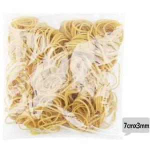 유니아트 YUX883I3 10000 고무밴드 노랑 고무줄 7cmx3mm