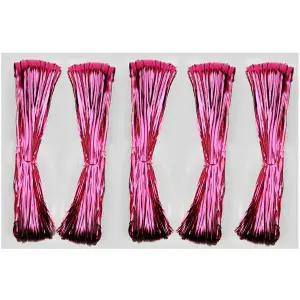 유니아트 QJR705V1 25000 공예철사 빵끈 진분홍 선물포장 끈