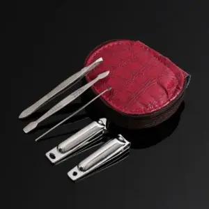 5종 큐티클 손톱깎이세트 밀대 족집게 귀이개