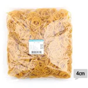 유니아트 SUA199J8 20000 고무밴드 노랑 고무줄 4cm