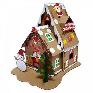 TBZ JZP713N7 만들기대장-입체페이퍼 겨울 2층집 만들기