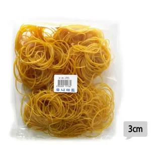 유니아트 KSG687R5 5000 고무밴드 노랑 고무줄 3cm