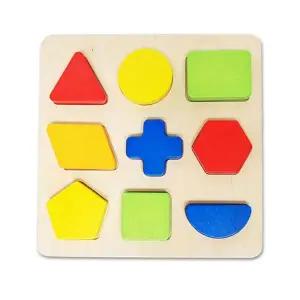원목 VFP261F9 연산 도형 교구 맞추기 나무 퍼즐 놀이 장난감