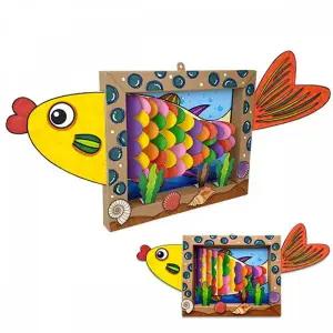 TBZ ERP073P8 만들기대장-물고기 입체액자 만들기