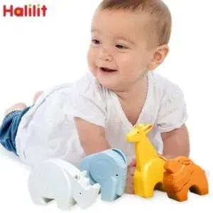 할릴릿 CWR006T0 사바나 애니멀쉐이커4종세트