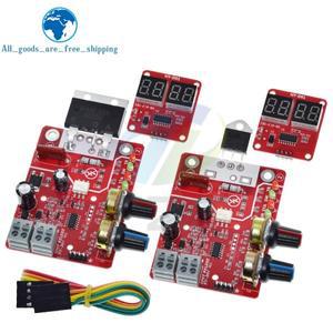 NY-D01 AC9-12V DIY 제어 보드 40A/100A 스폿 용접기 패널 시간 조정 전류 디지털 디스플레이