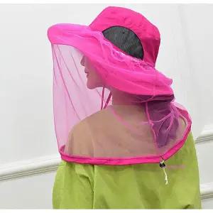 양봉모자 벌모자 방충 해충 캠핑 벌망 방충망 벌초uvw131