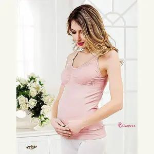 수유나시 빅사이즈 브라 노와이어 임산부 임부 속옷 검정 캡내장 핑크bcd257