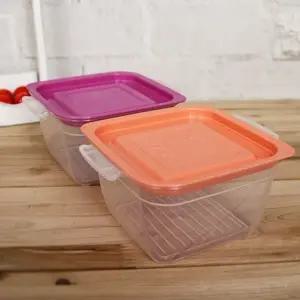 점보쿡미니750ml(4P-2SET) 밀폐용기 반찬통 찬합 양념통 김치통