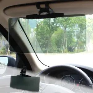 자동차용 선바이저 익스텐더 편광 바이저 선 블로커 범용 안티 글레어 UV400 보호 설치가 간편하고