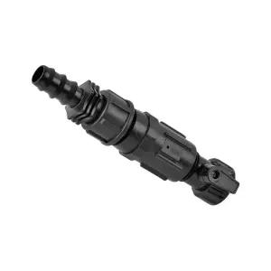 수압 조절기 역류 방지 1/2 3/4 인치 드립 관개 튜브 어댑터 호스 또는 수도꼭지에 연결 15-45 PSI