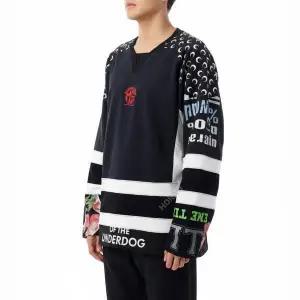 마린 세르 25FW 하키 저지 롱슬리브 티셔츠 (MTT095AUJER0003 BK99)