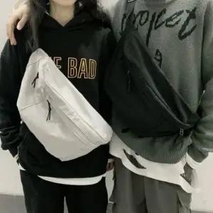 남녀공용 2컬러 빅사이즈 슬링백 캐주얼 크로스백