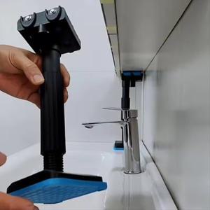 CLOS 욕실 캐비닛 도어 설치 지지대 19-44cm 높이 조절 가능 풀리 목공