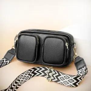 소가죽투포켓 크로스백