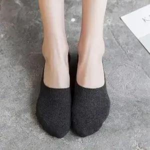 슬림 여성 덧신 얇은 숙면 양말 발바닥 미끄럼 방지 5켤레