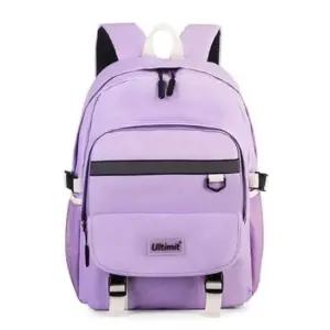 학생 학교 학원 캐주얼 가방 데일리 패션 퍼플 백팩