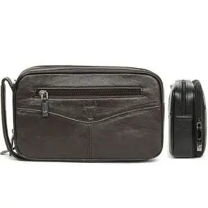 남성 고급 일수 클러치백 손가방 가방 맨스백 브라운 미니백 돈가방