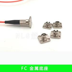 FC 광섬유 커넥터 베이스 홀더 FC/PC/APC 플랜지는 M2 나사로 고정 가능