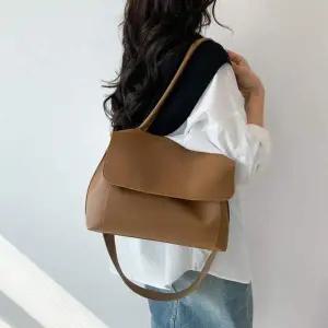 여자 4컬러 깔끔하고 세련된 숄더백 스트랩 크로스백